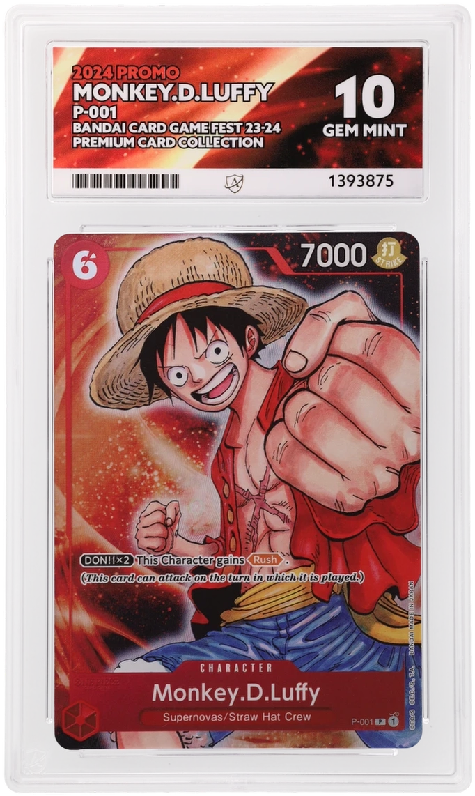 Luffy P-001 Bandai Fest ACE 10